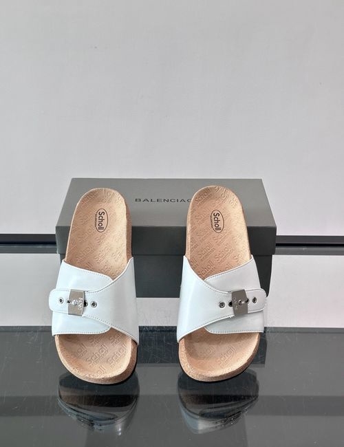 Balenciaga Double Strap Buckle Casual Sandals