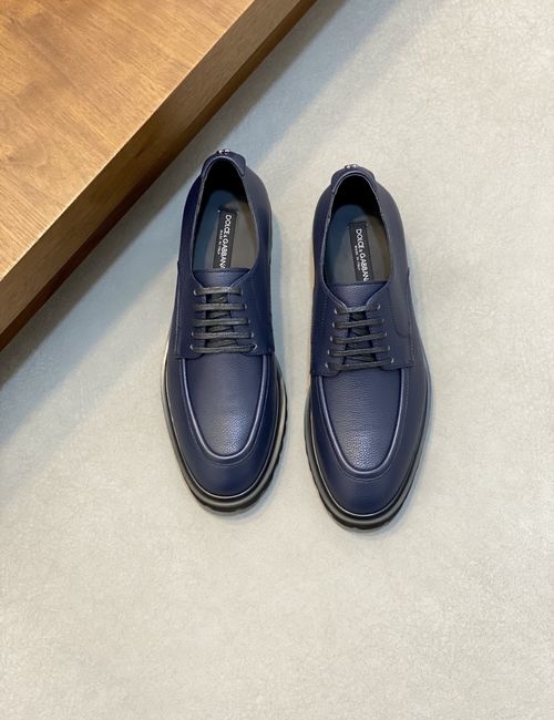 Dolce & Gabbana DG Patent Leather Loafer Business Casual Shoes