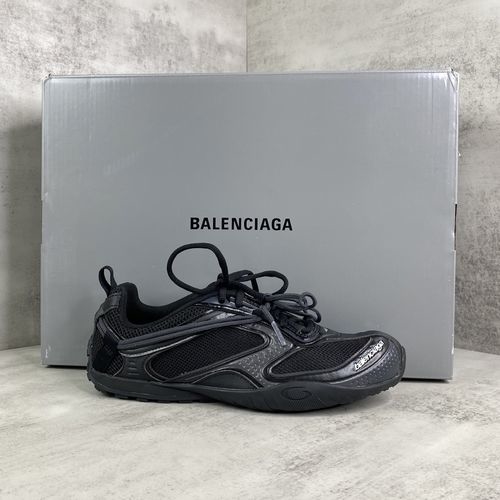 Balenciaga Radar Distressed Low-Top Casual Shoes