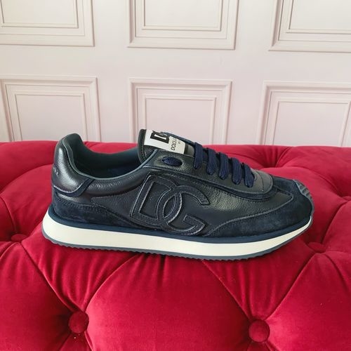 Dolce & Gabbana DG Premium Suede Leather Casual Shoes