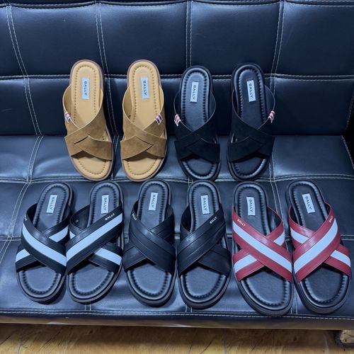 Bally Non-slip Rubber Sole Slides