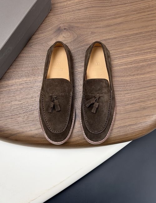 Brunello Cucinelli BC Suede German Training Sneakers