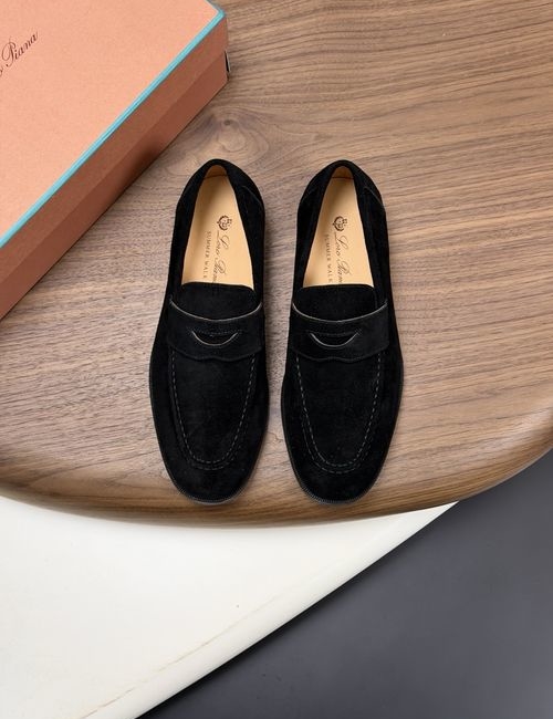 Loro Piana LP Classic Penny Loafers Soft Cow Leather Upper
