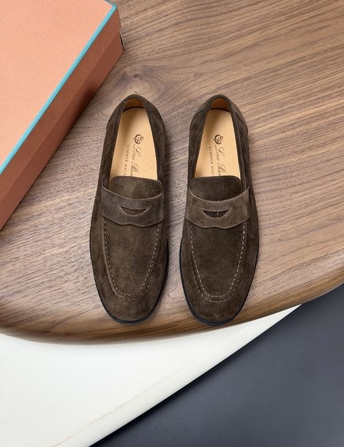 Loro Piana LP Classic Penny Loafers Soft Cow Leather Upper