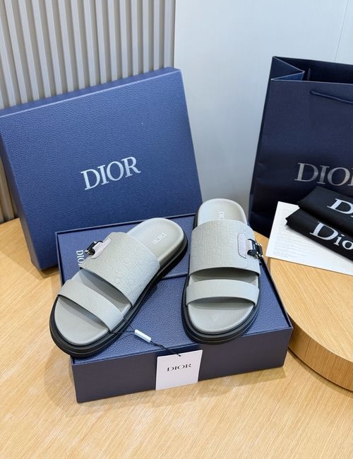 Christian Dior CD Aqua Sandals CD Diamond Pattern Upper
