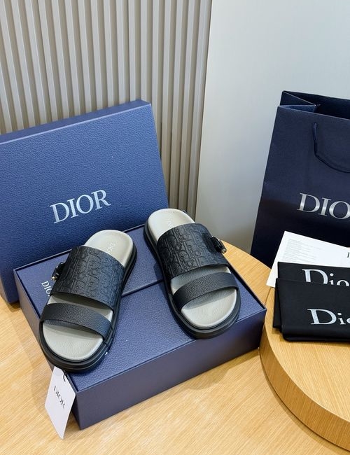 Christian Dior CD Aqua Sandals CD Diamond Pattern Upper
