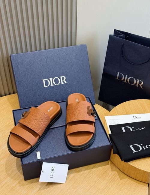 Christian Dior CD Aqua Sandals CD Diamond Pattern Upper