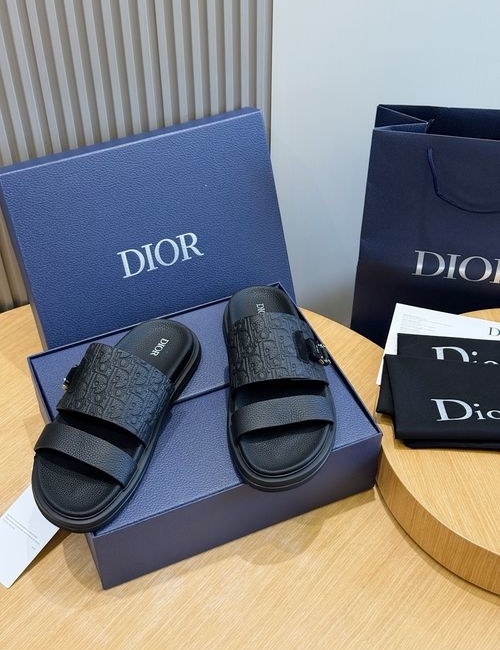 Christian Dior CD Aqua Sandals CD Diamond Pattern Upper