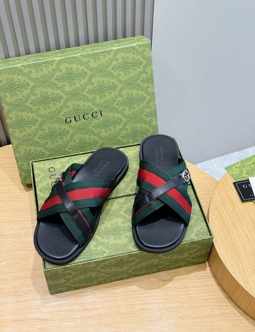 Gucci Lido Series Slides With Interlocking G