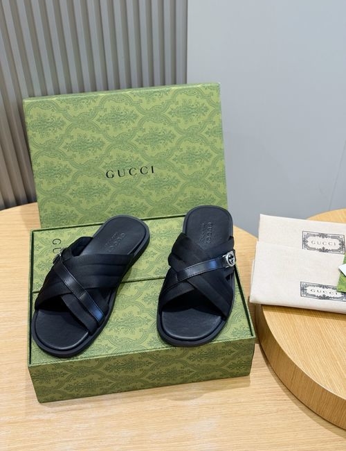 Gucci Lido Series Slides With Interlocking G