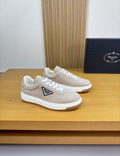 Prada Premium Suede Casual Sneakers