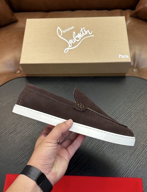 Christian Louboutin Leather Sole Casual Sneakers