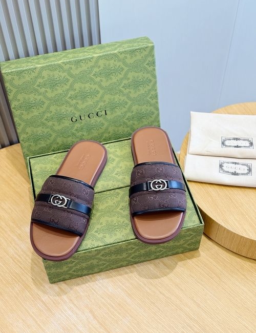 Gucci Lido Series Slides With Interlocking G