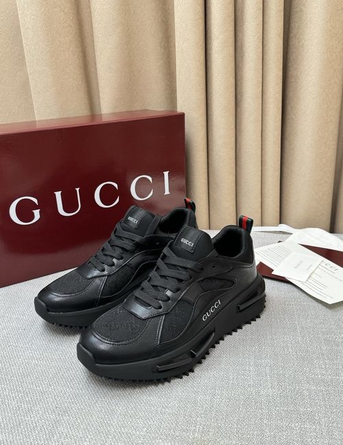 Gucci Classic Monogram Sneakers Thick Comfort Sole