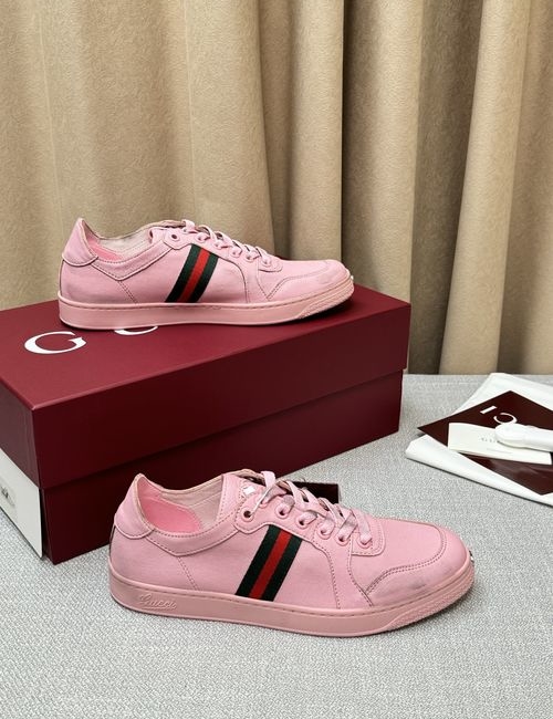Gucci Classic Monogram Leather Comfort Sneakers