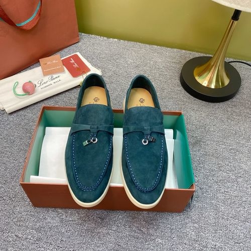 Loro Piana LP Mules And Flats With Suede Upper