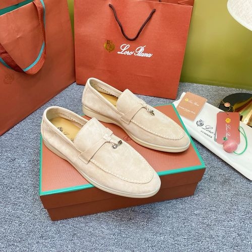 Loro Piana LP Mules And Flats With Suede Upper