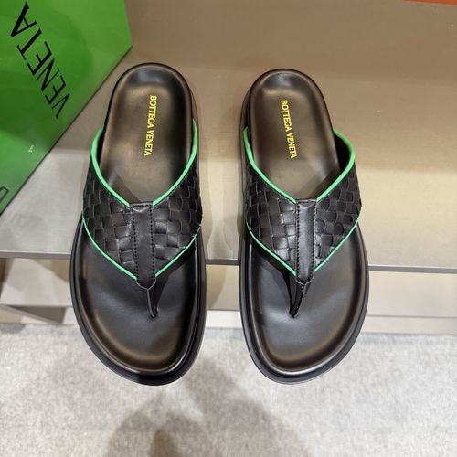 Bottega Veneta BV Hand-woven Comfortable Casual Slides