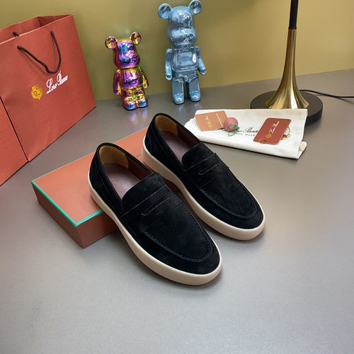 Loro Piana LP Mules And Flats With Suede Upper