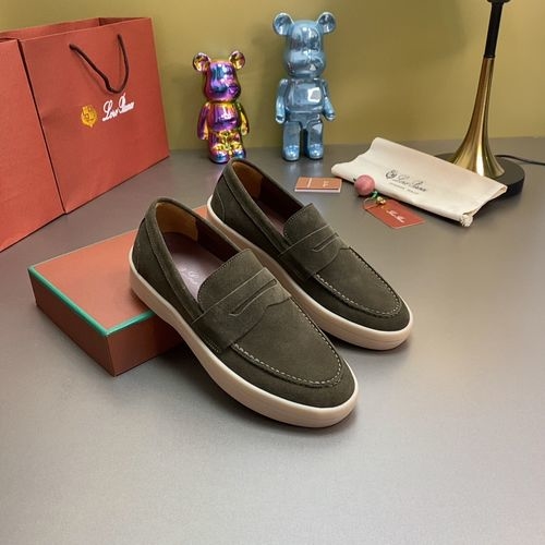 Loro Piana LP Mules And Flats With Suede Upper