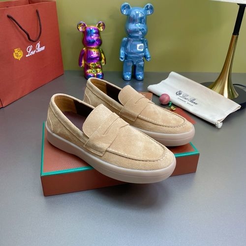 Loro Piana LP Mules And Flats With Suede Upper