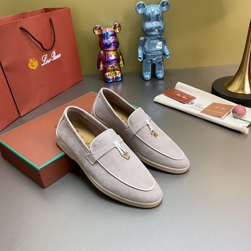 Loro Piana LP Mules And Flats With Suede Upper