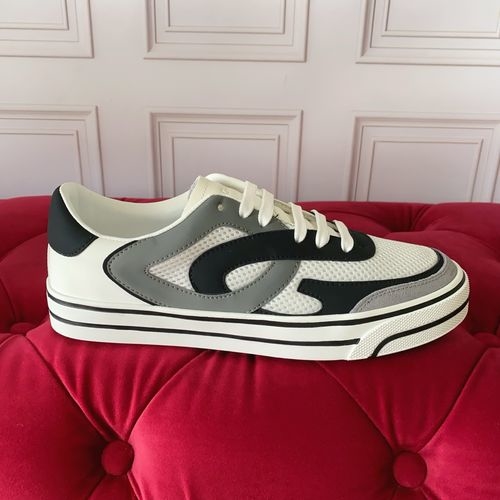 Dolce & Gabbana DG Silk Cowhide Suede Sneakers Logo Accent