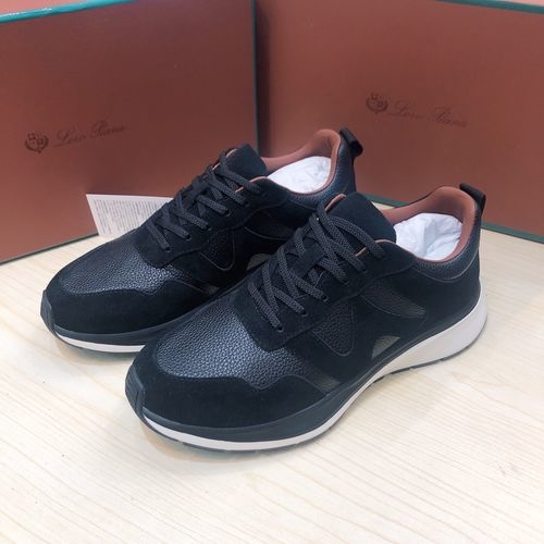 Zegna Cow Leather Upper Casual Sneakers