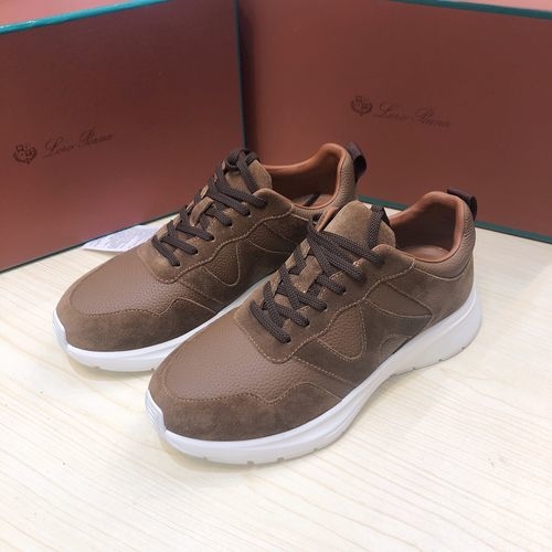 Zegna Cow Leather Upper Casual Sneakers