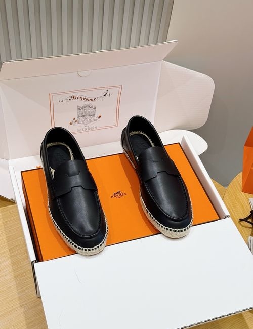 Hermes Fisherman Loafers Casual Shoes