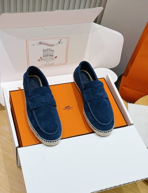 Hermes Fisherman Loafers Casual Shoes