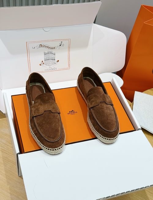 Hermes Fisherman Loafers Casual Shoes