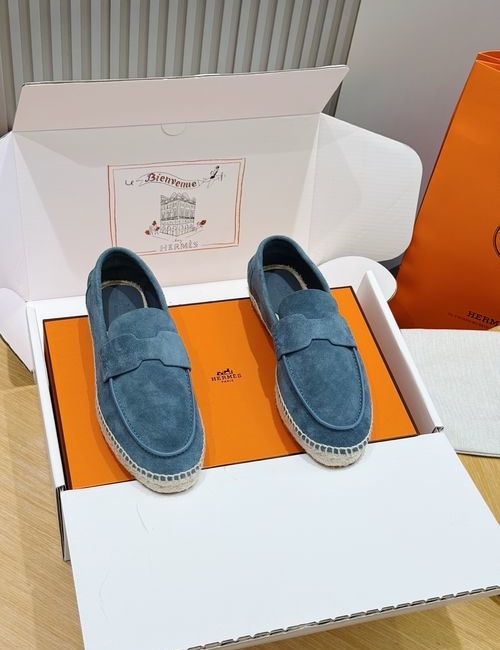 Hermes Fisherman Loafers Casual Shoes