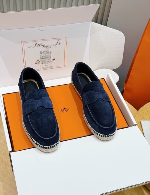 Hermes Fisherman Loafers Casual Shoes