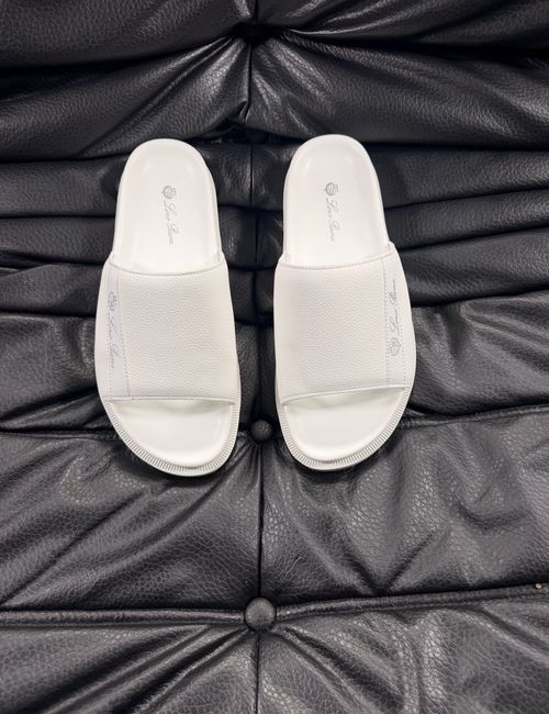 Loro Piana LP Cowhide Stitching Comfort Slippers