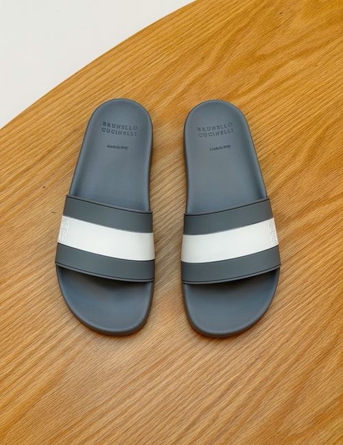 Brunello Cucinelli BC Casual Slippers With Wear-resistant Non-slip Sole
