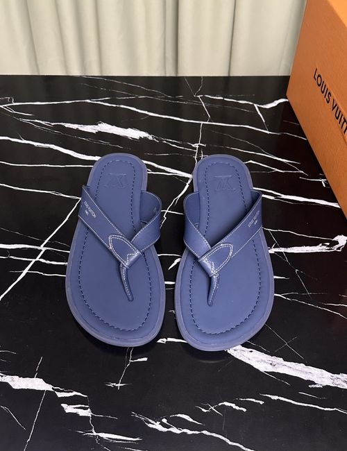 Louis Vuitton LV Cowhide Upper Logo Slides Soft Sole