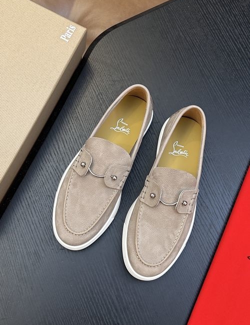 Christian Louboutin Leather Sole Casual Sneakers