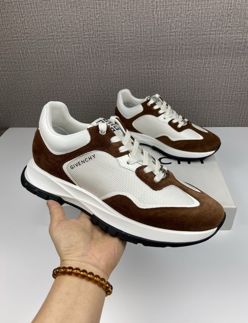 Givenchy City Sport Smooth Leather Striped Sneakers