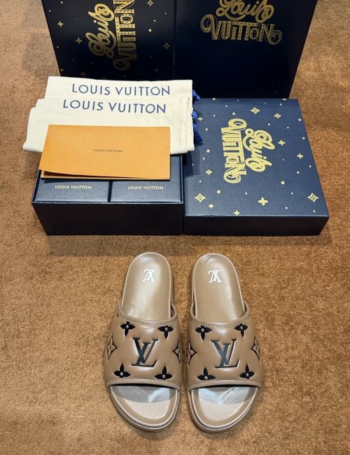Louis Vuitton LV Waterfront Monogram Flip Flops