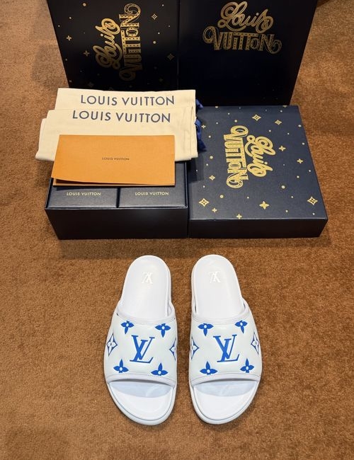 Louis Vuitton LV Waterfront Monogram Flip Flops