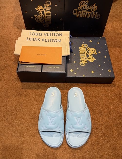 Louis Vuitton LV Waterfront Monogram Flip Flops