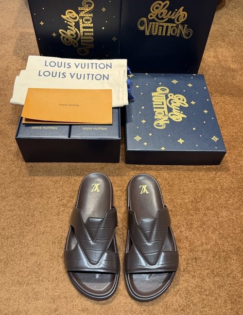 Louis Vuitton LV Waterfront Monogram Flip Flops