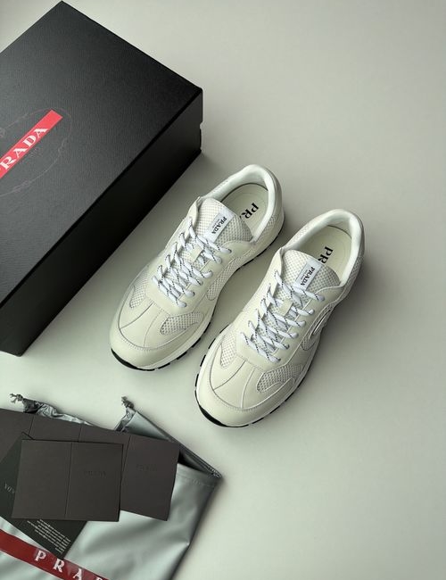 Prada Prax Sneakers With Enamel Logo Details