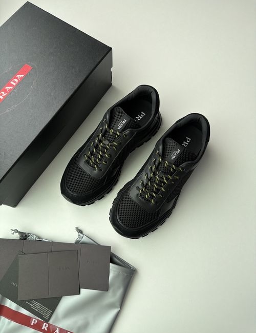 Prada Prax Sneakers With Enamel Logo Details