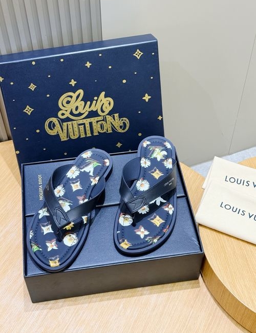 Louis Vuitton LV Oasis Slides Monogram Suede Upper Comfortable Insole