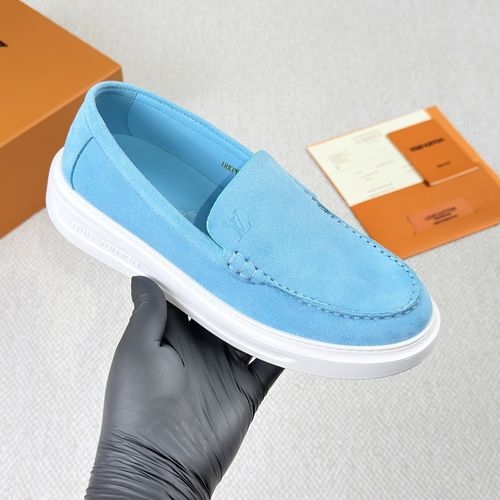 Louis Vuitton LV Suede Cowhide Shoes With Ultra-light Sole