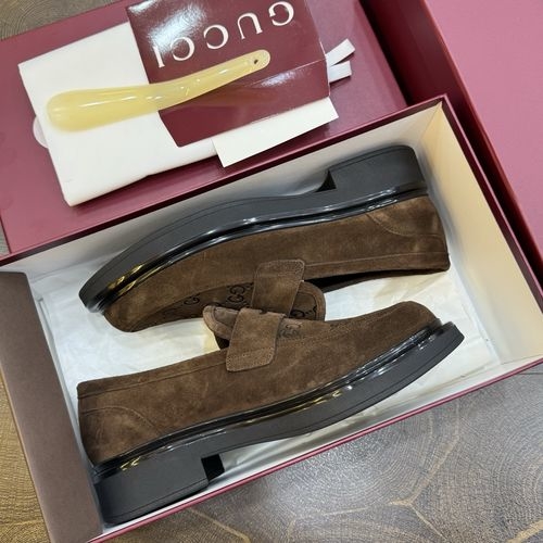 Gucci Premium Leather Business Dress Shoes