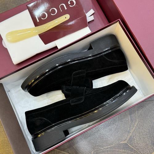 Gucci Premium Leather Business Dress Shoes