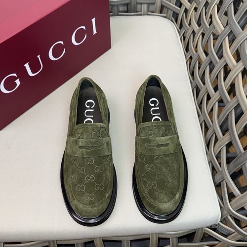 Gucci Premium Leather Business Dress Shoes